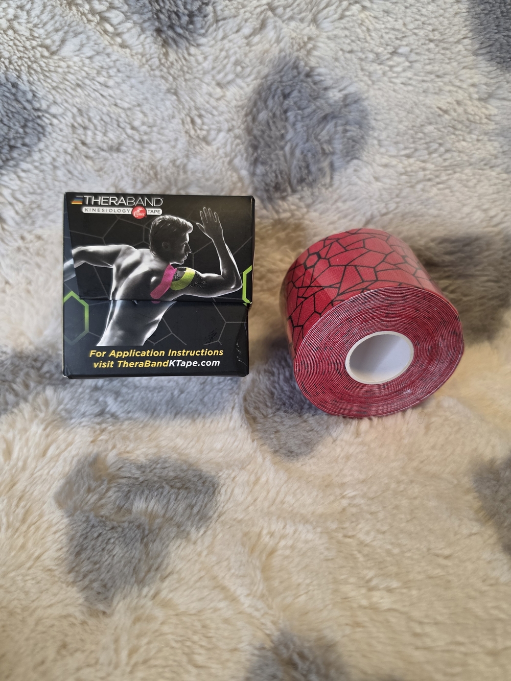 Red Performance Kinesiology Tape - Men's Support Roll